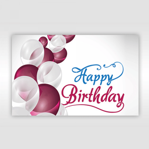 HAPPY BIRTHDAY