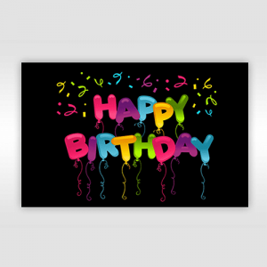 Happy Birthday Design # 4